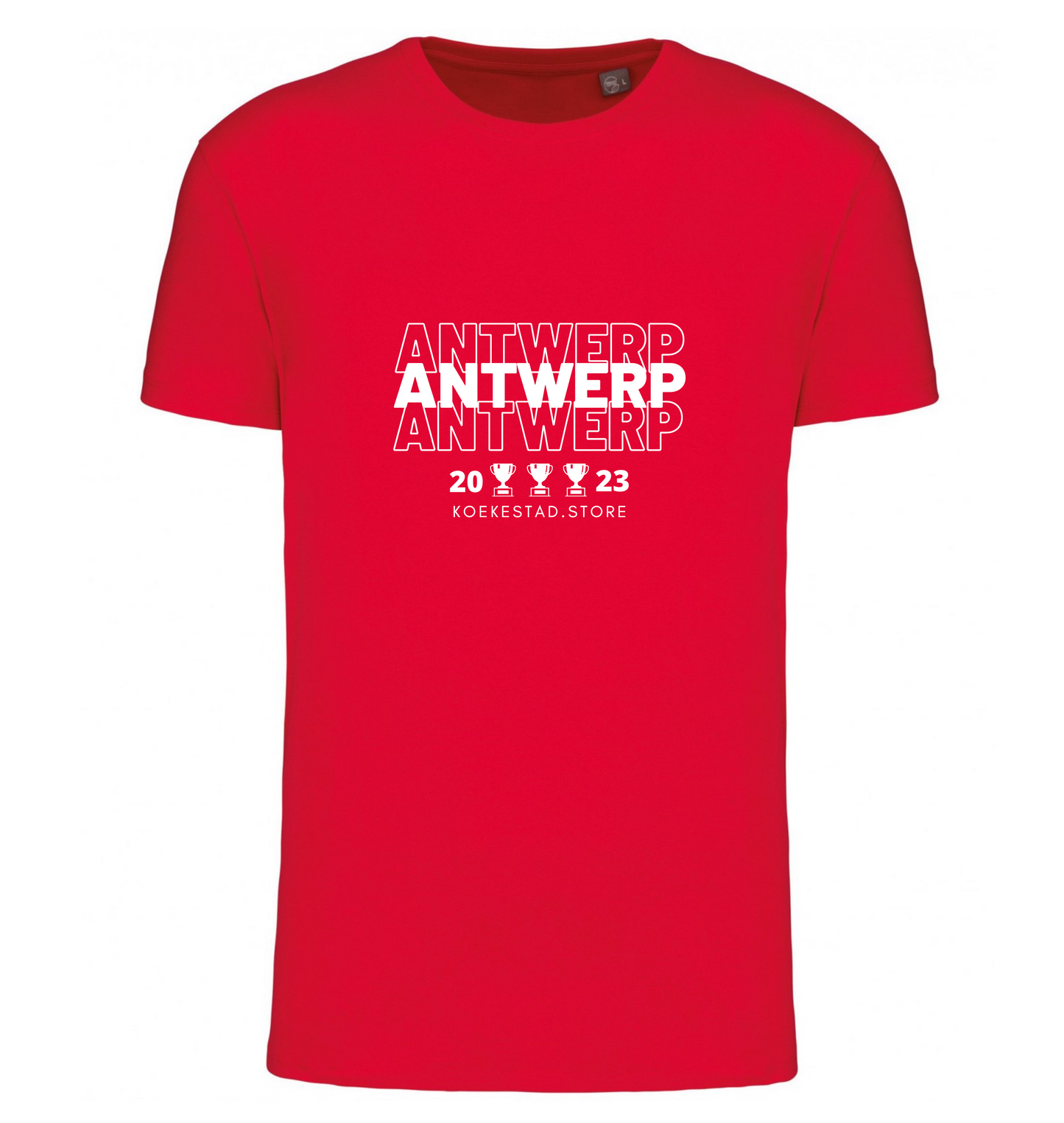 Premium T-Shirt - Antwerp 3 - 100 % Biokatoen Unisex
