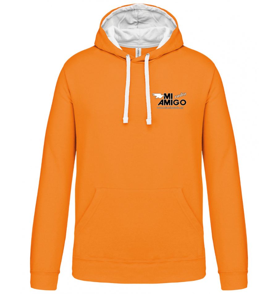 Unisex Hoodie lange mouwen Mi Amigo Radio (nieuw logo)