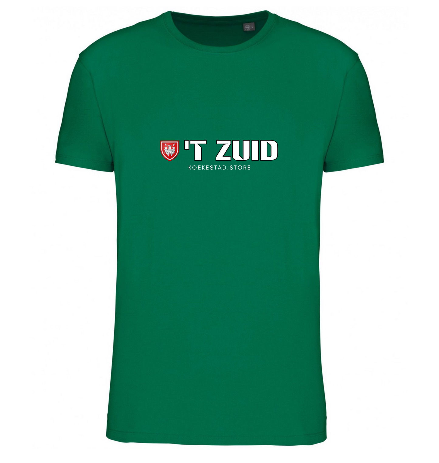 Premium T-Shirt - T ZUID wijk - 100 % Biokatoen Unisex
