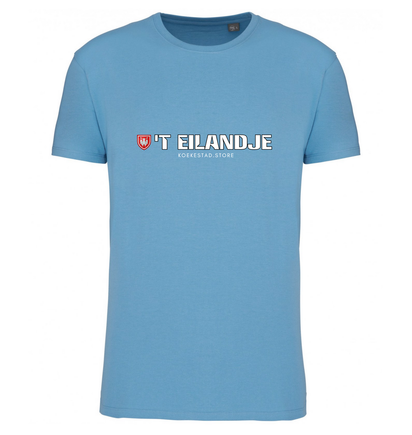 Premium T-Shirt - T EILANDJEwijk - 100 % Biokatoen Unisex
