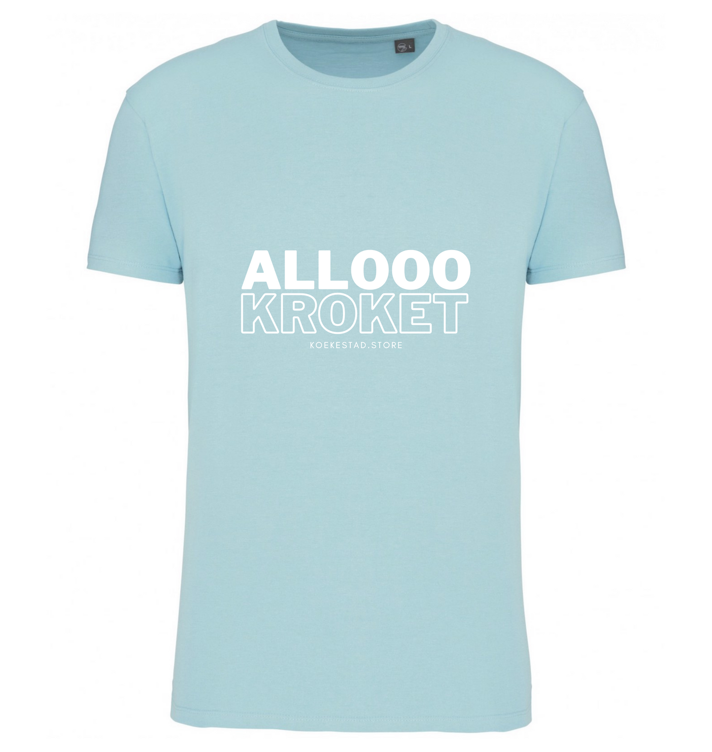 Premium T-Shirt - Allooo kroket - 100 % Biokatoen Unisex