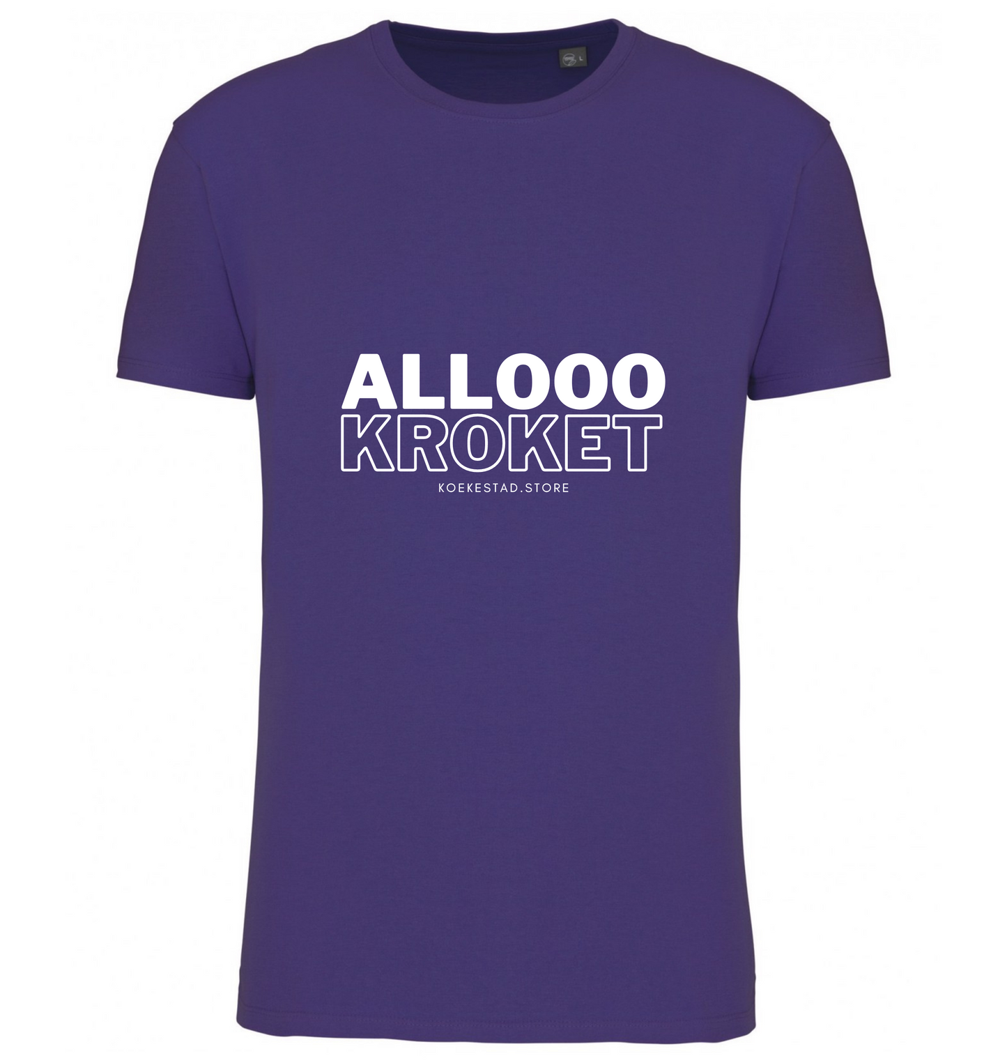 Premium T-Shirt - Allooo kroket - 100 % Biokatoen Unisex