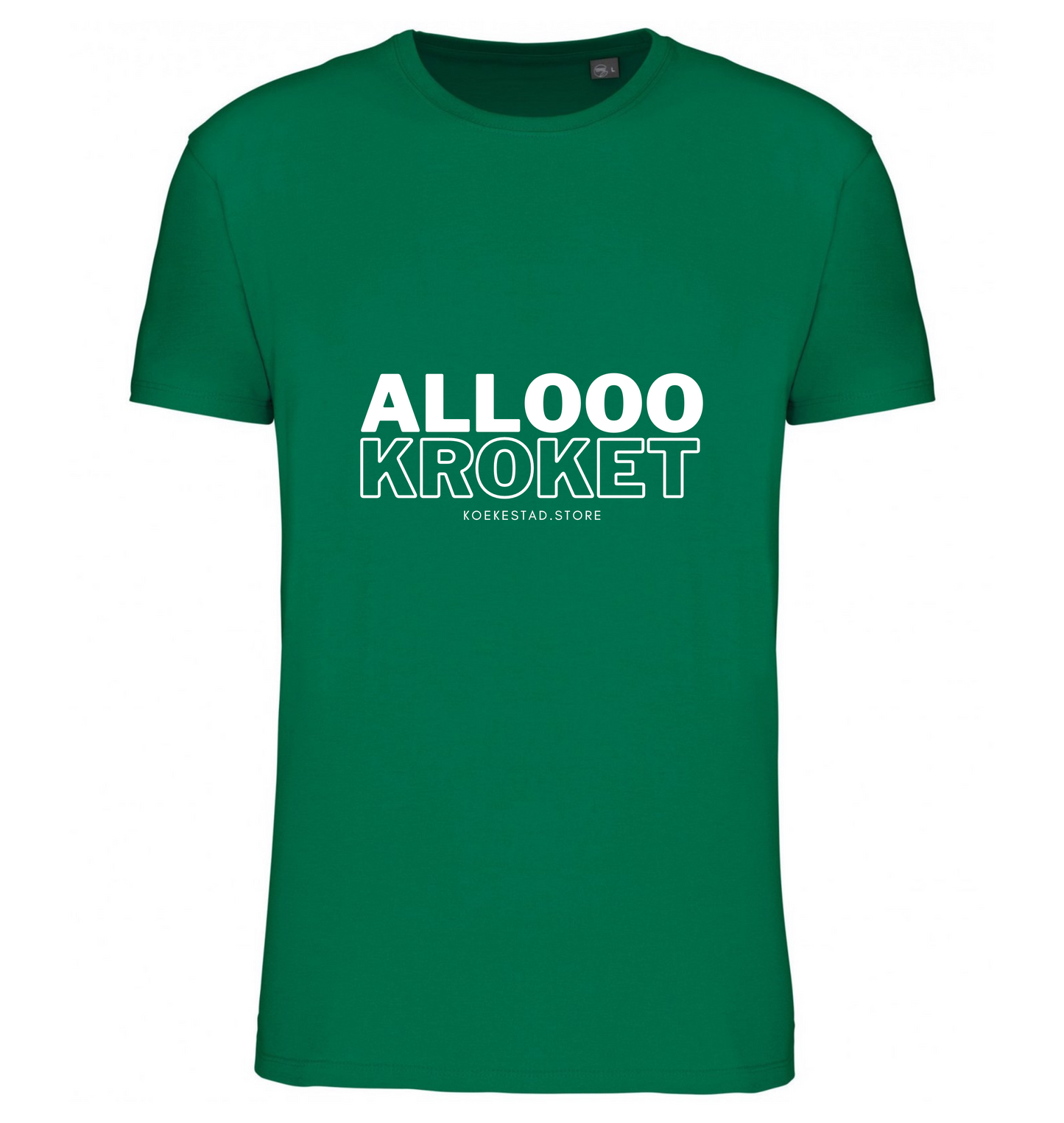 Premium T-Shirt - Allooo kroket - 100 % Biokatoen Unisex