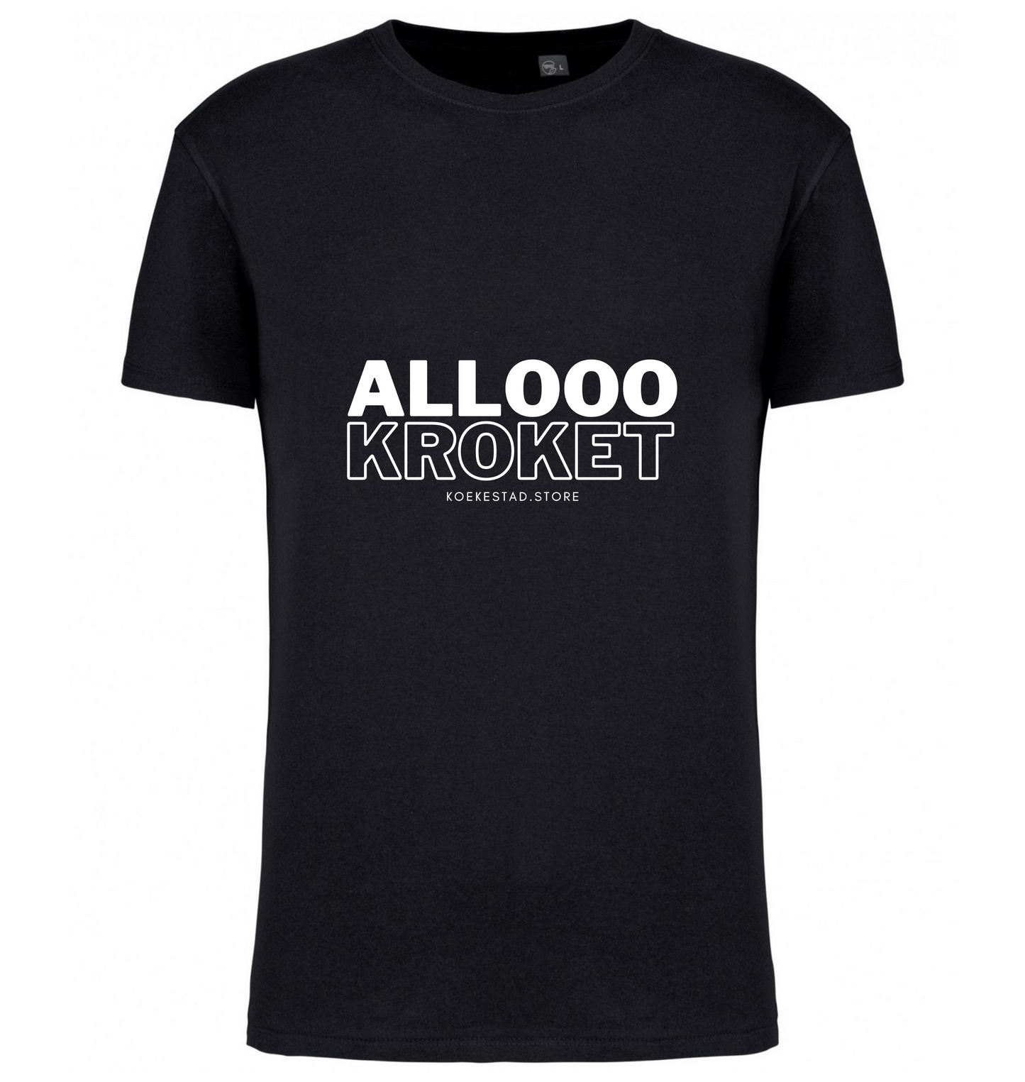 Premium T-Shirt - Allooo kroket - 100 % Biokatoen Unisex