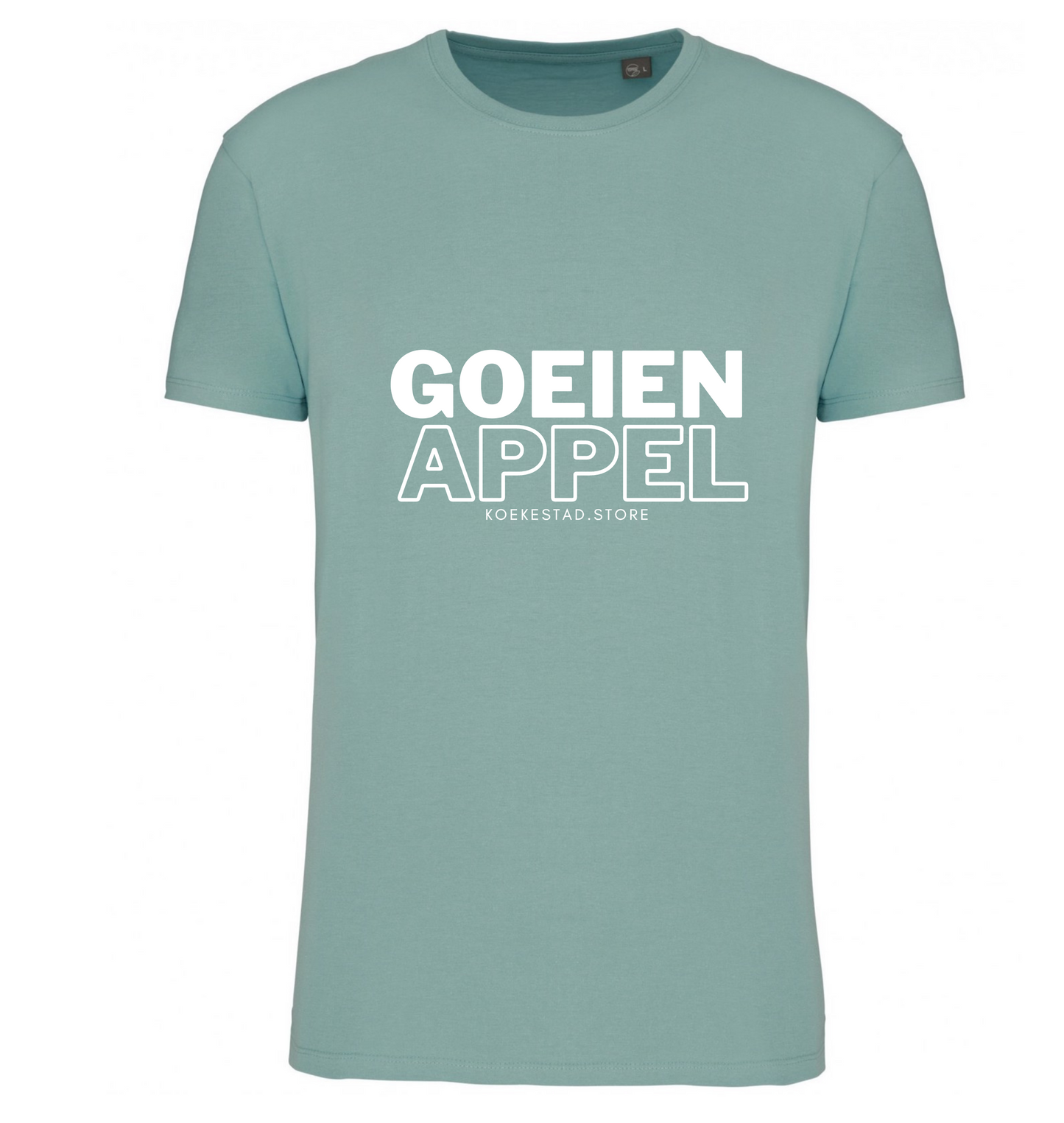 Premium T-Shirt - Goeien Appel - 100 % Biokatoen Unisex