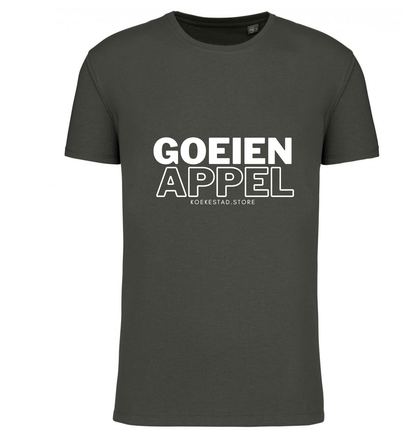 Premium T-Shirt - Goeien Appel - 100 % Biokatoen Unisex
