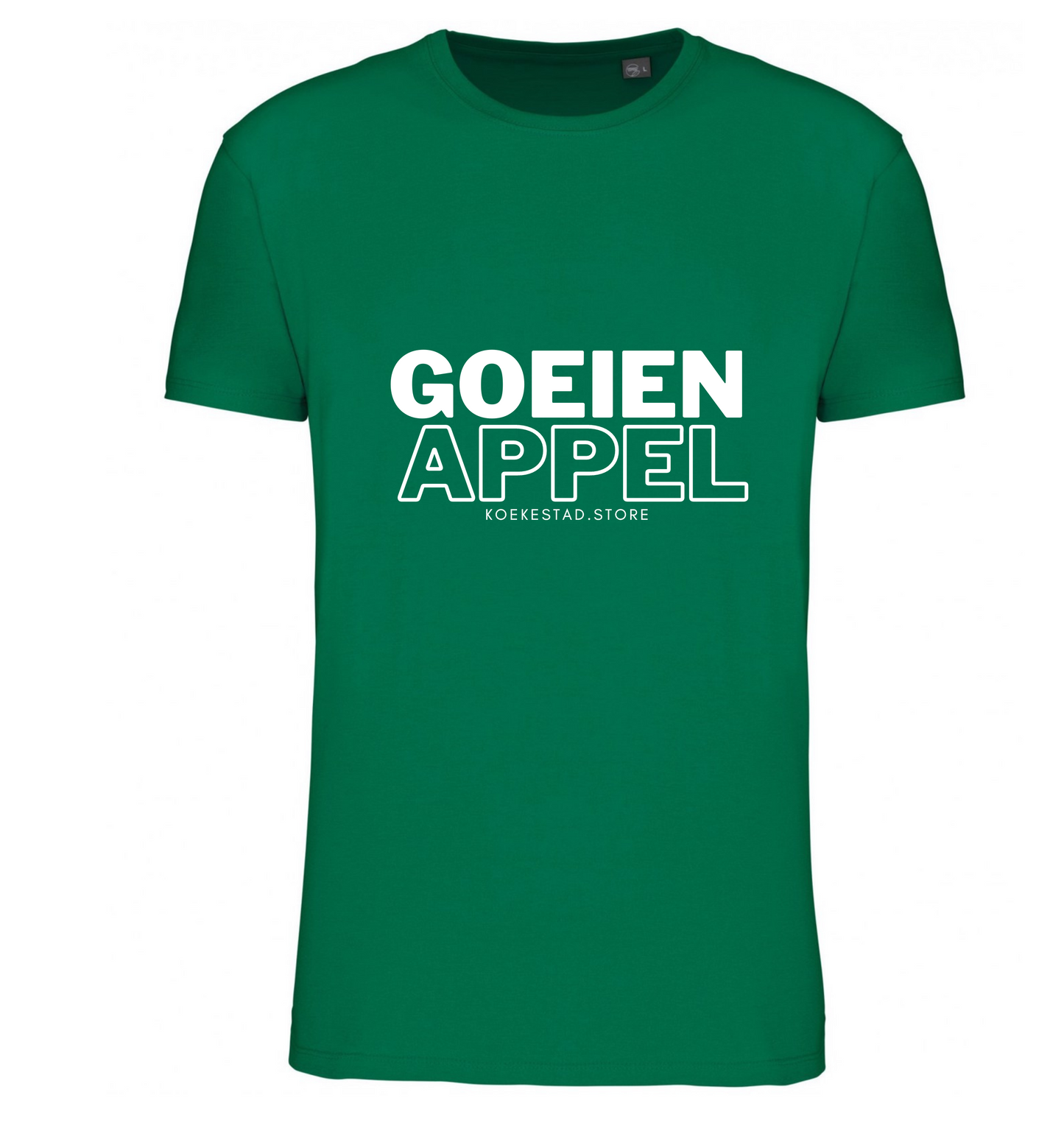 Premium T-Shirt - Goeien Appel - 100 % Biokatoen Unisex