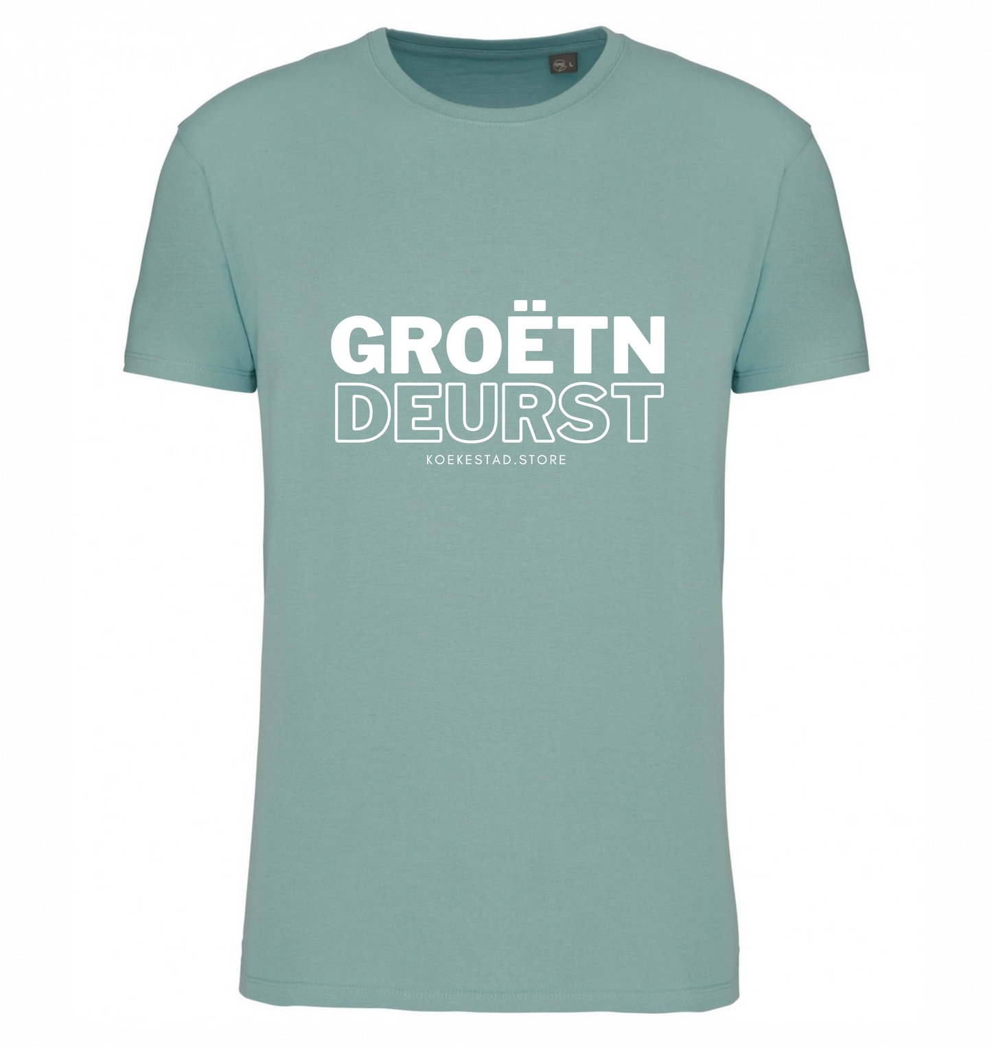 Premium T-Shirt - Groëtn Deurst - 100 % Biokatoen Unisex