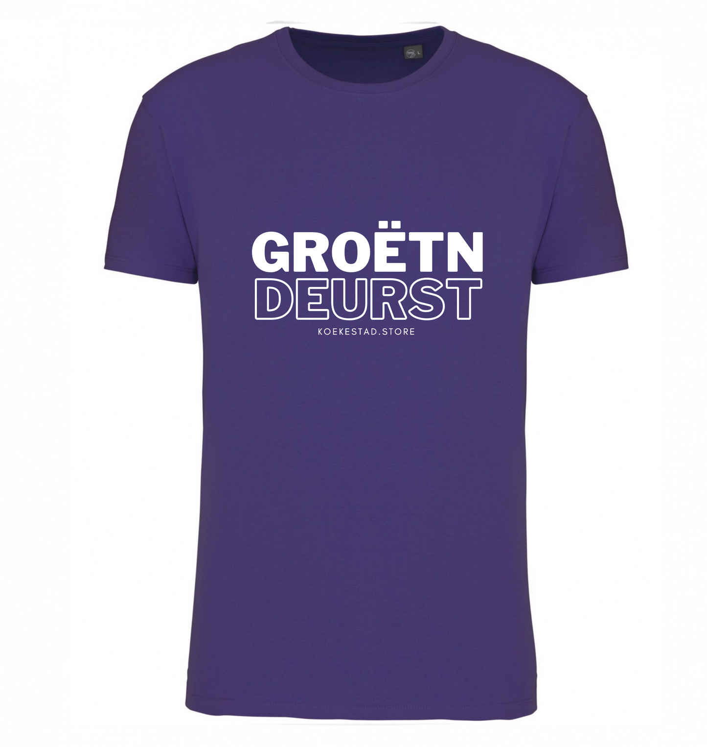 Premium T-Shirt - Groëtn Deurst - 100 % Biokatoen Unisex