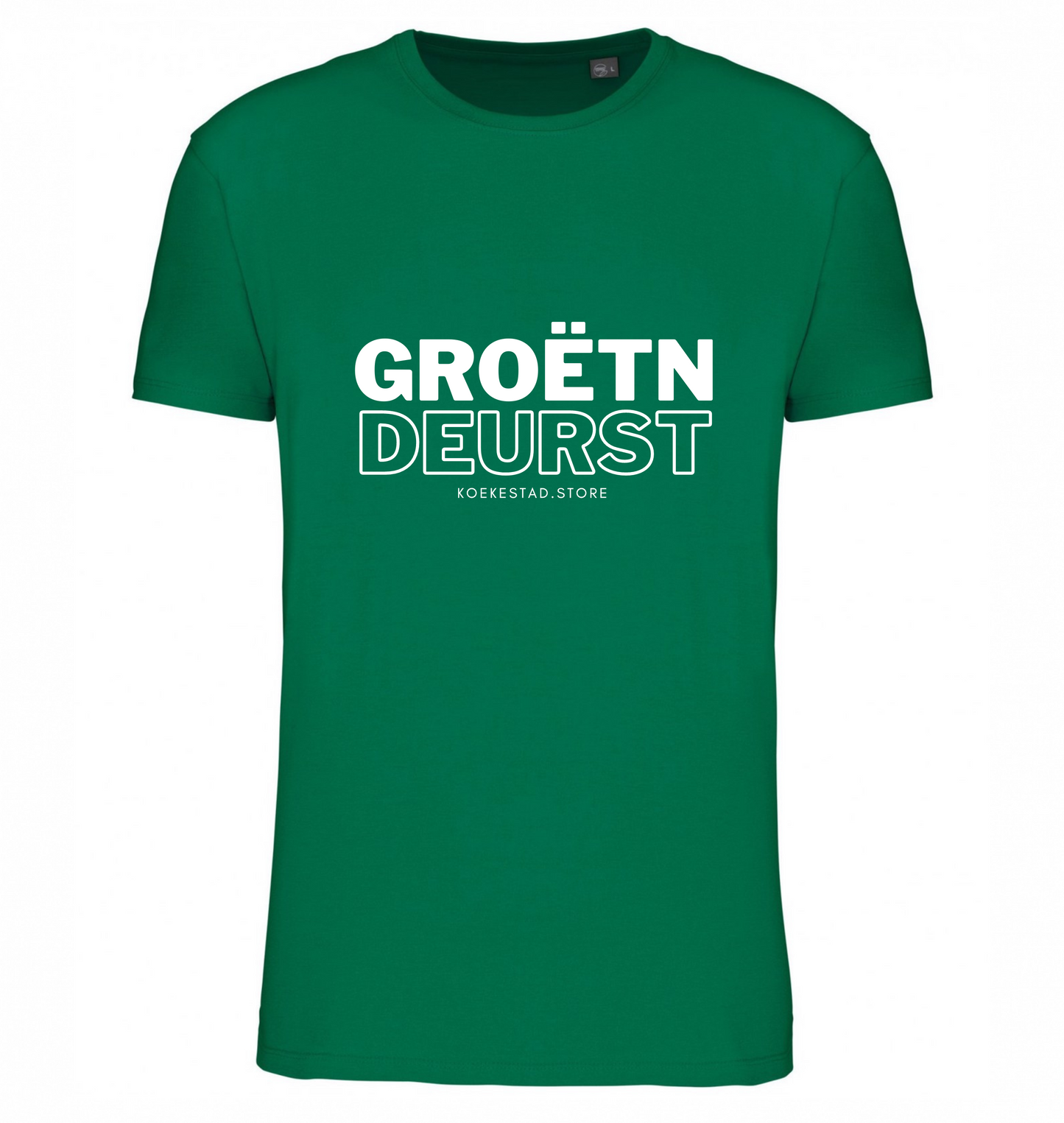 Premium T-Shirt - Groëtn Deurst - 100 % Biokatoen Unisex
