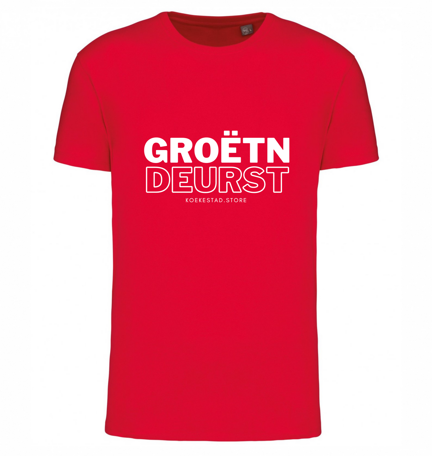 Premium T-Shirt - Groëtn Deurst - 100 % Biokatoen Unisex