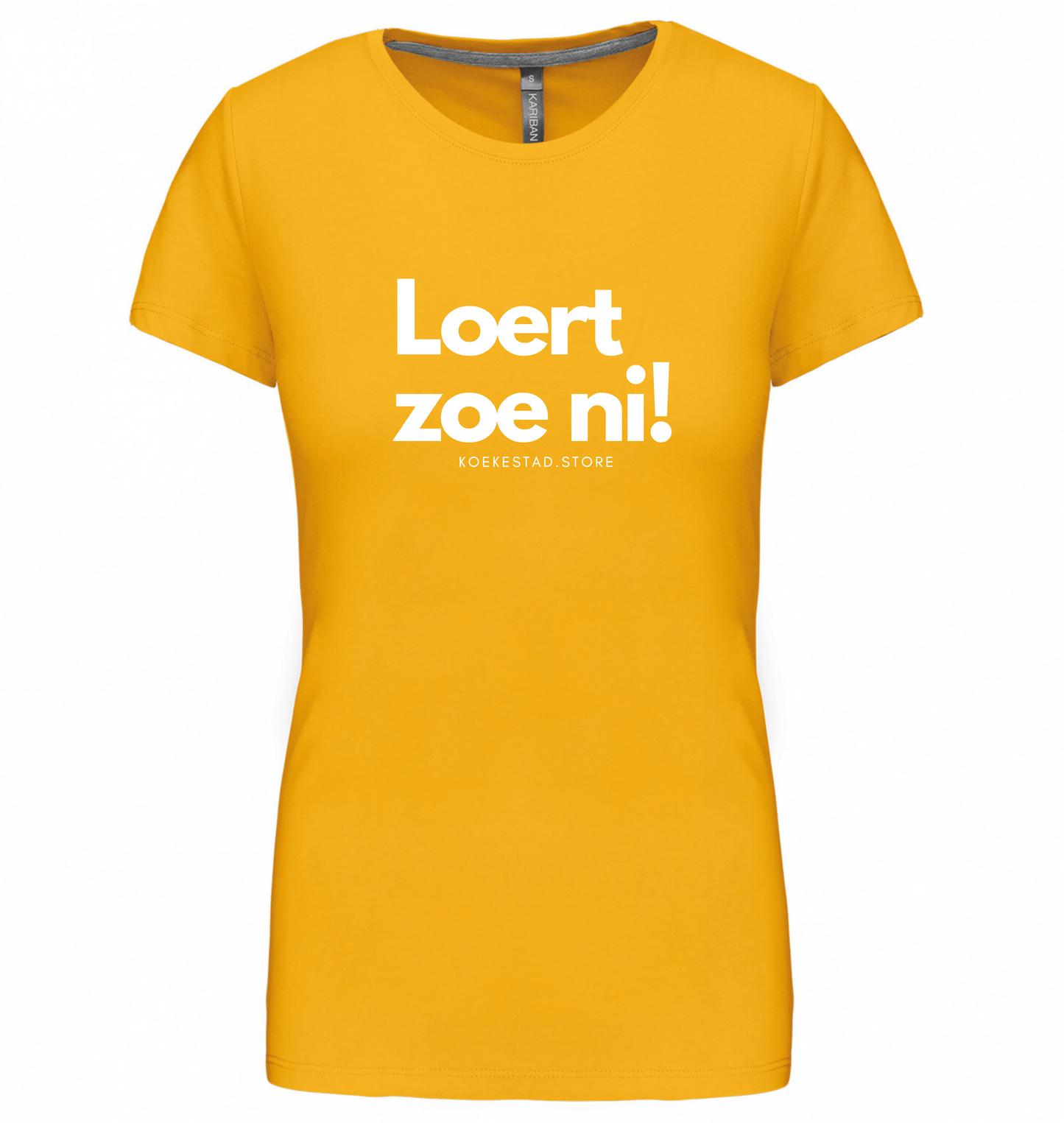Premium Dames T-Shirt Loert zoe ni 2 - 100 % Biokatoen