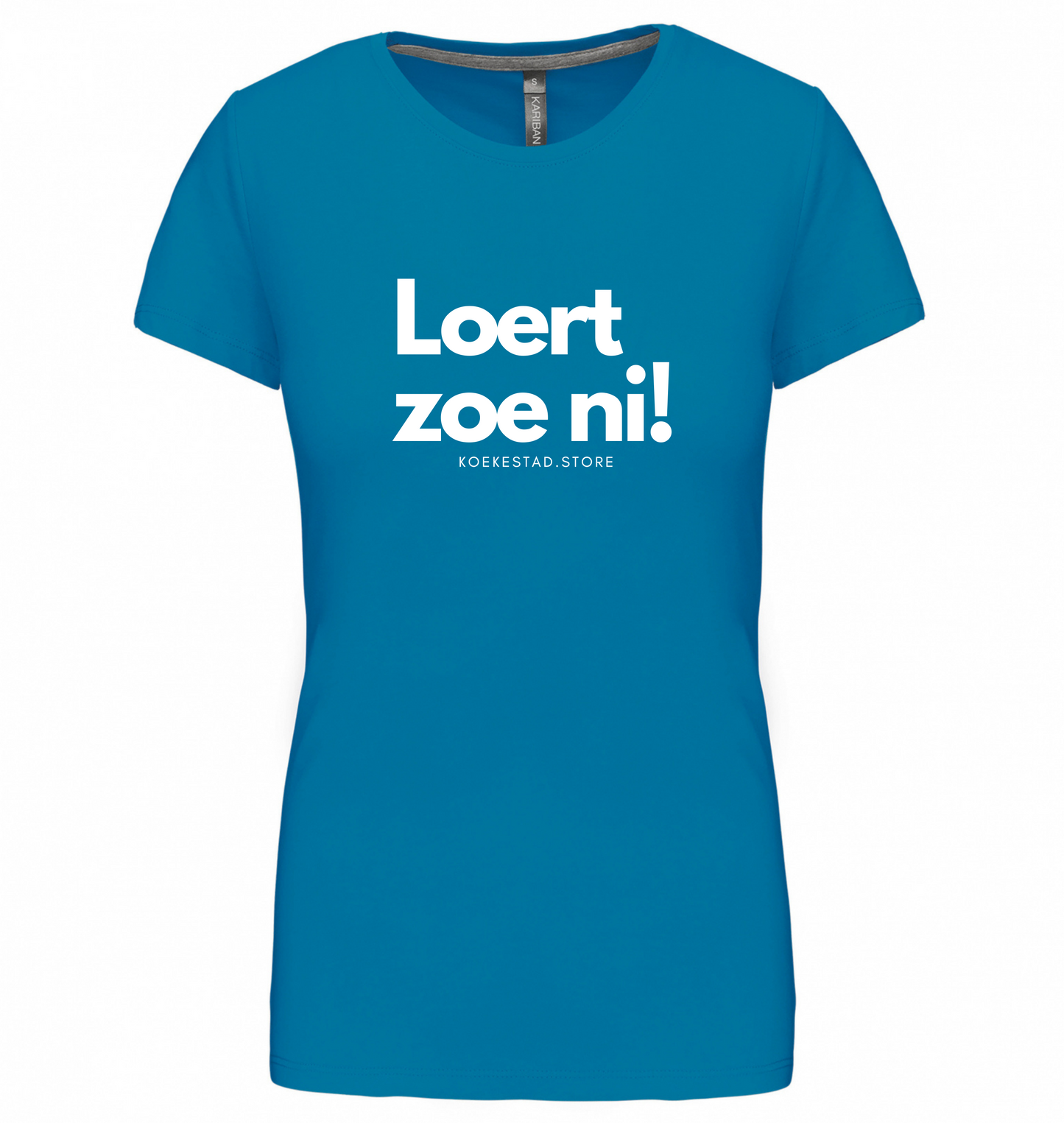 Premium Dames T-Shirt Loert zoe ni 2 - 100 % Biokatoen