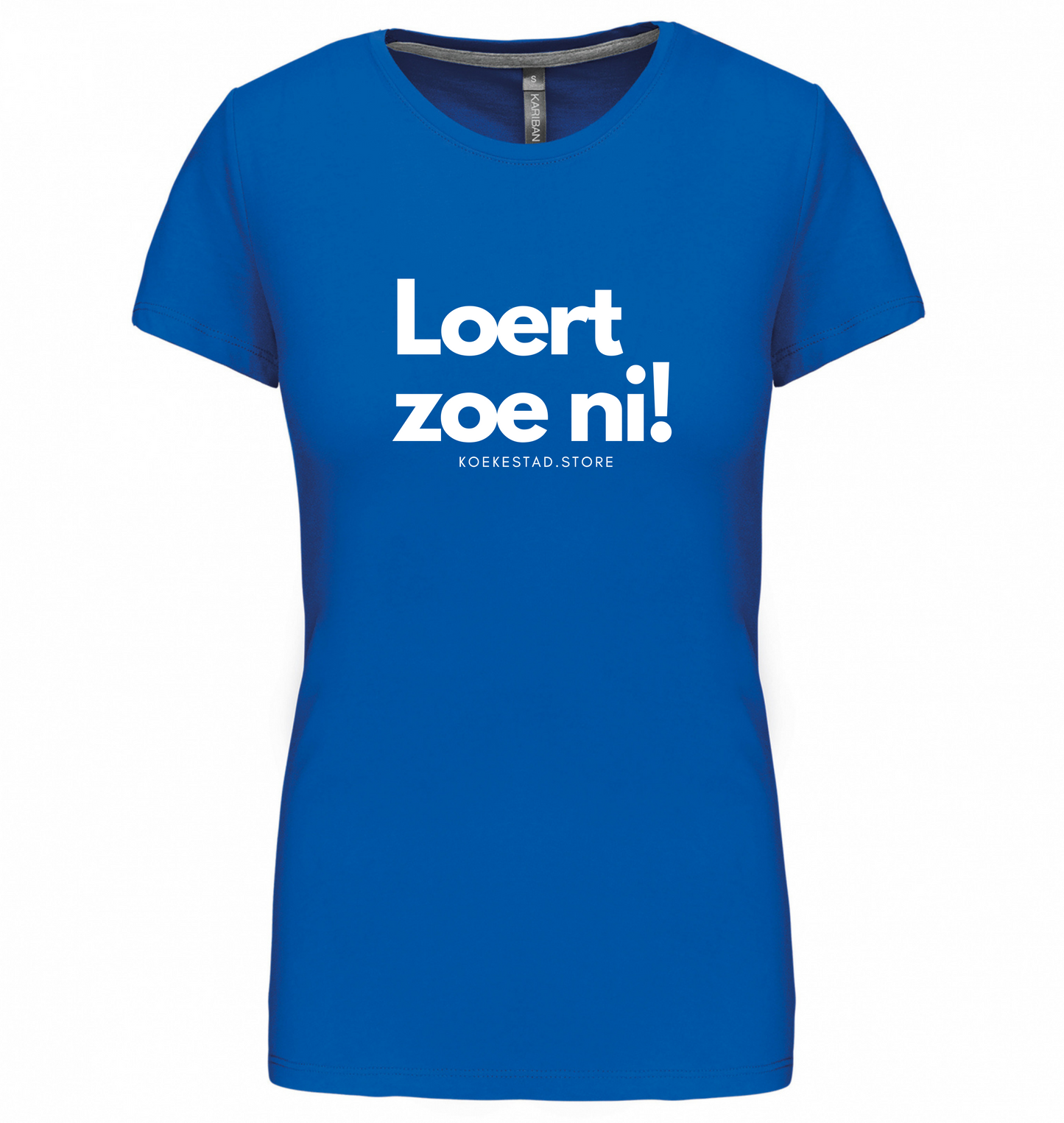 Premium Dames T-Shirt Loert zoe ni 2 - 100 % Biokatoen