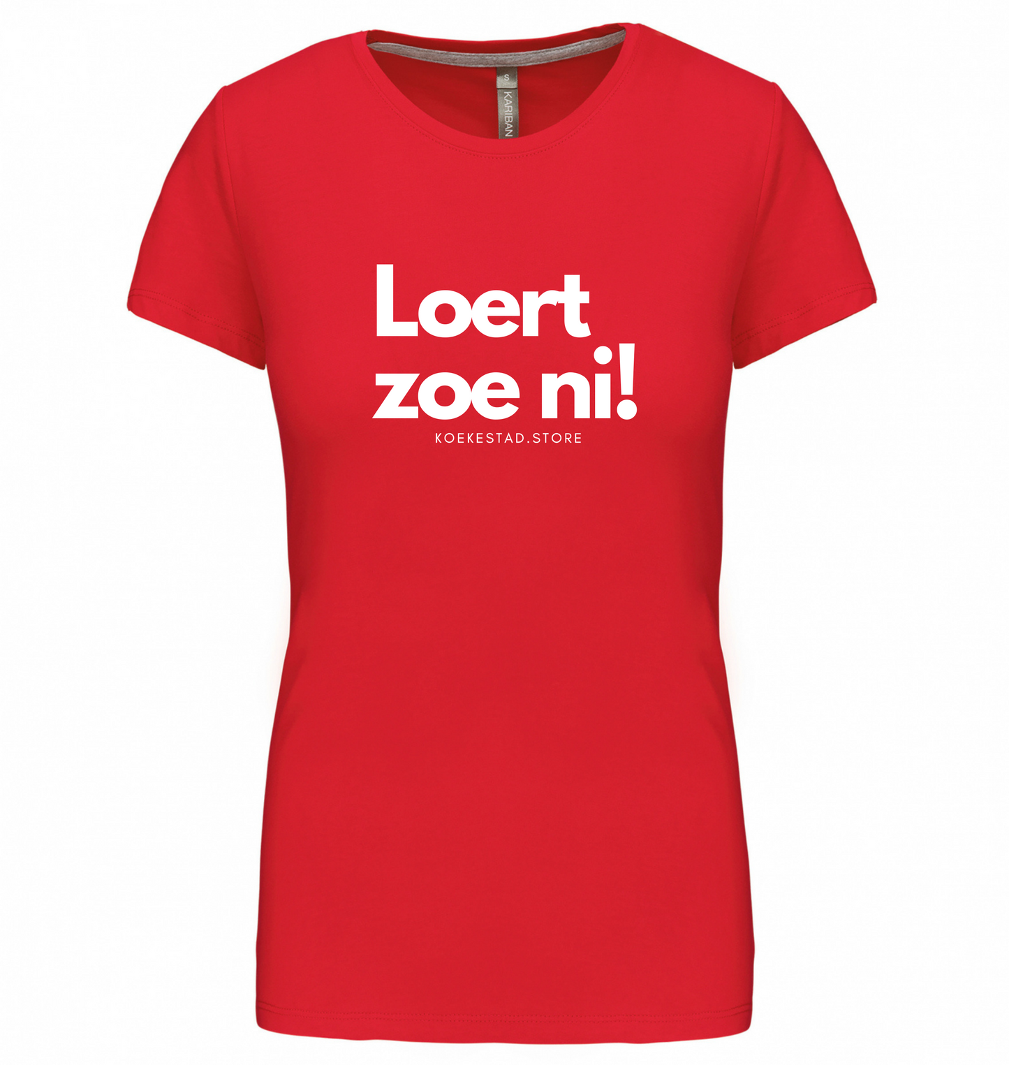 Premium Dames T-Shirt Loert zoe ni 2 - 100 % Biokatoen