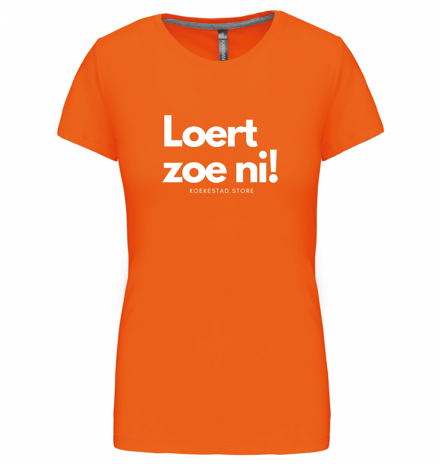 Premium Dames T-Shirt Loert zoe ni 2 - 100 % Biokatoen