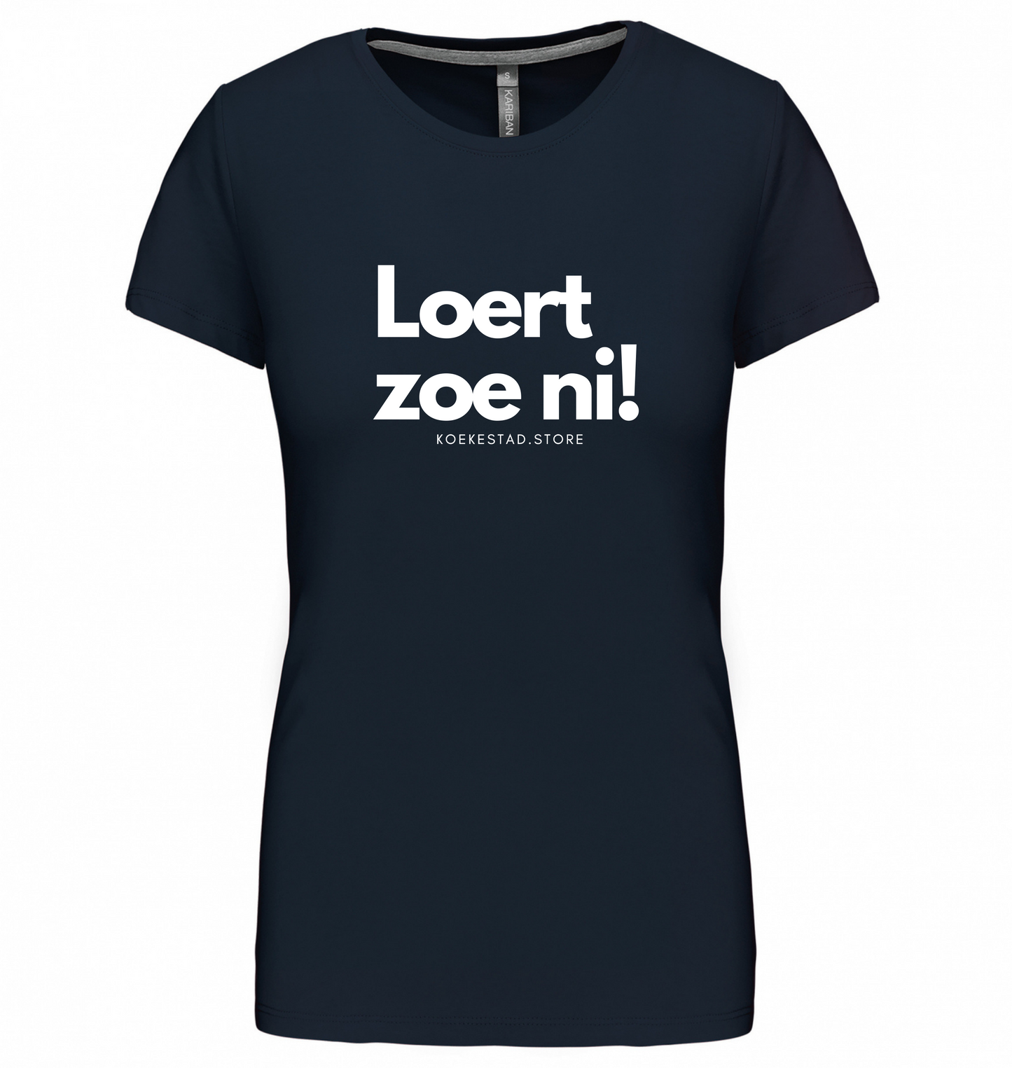 Premium Dames T-Shirt Loert zoe ni 2 - 100 % Biokatoen