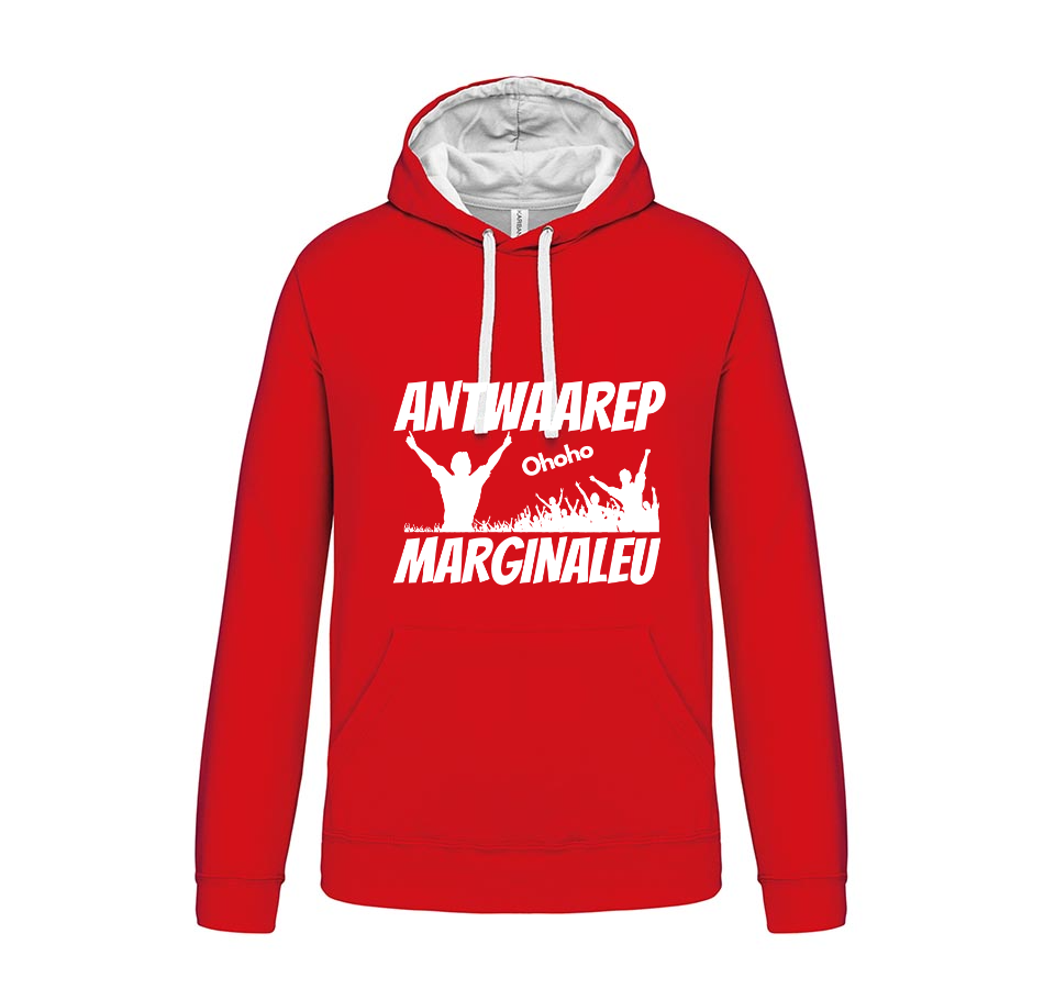 Hoodie Antwaarep Marginaleu