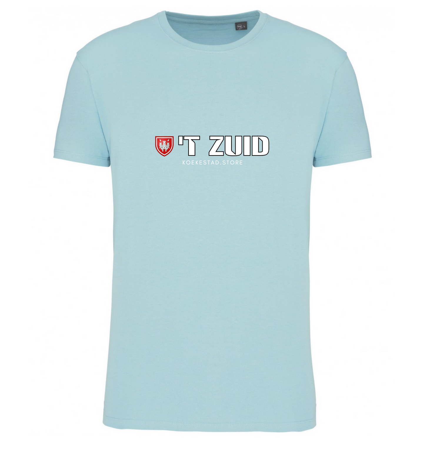 Premium T-Shirt - T ZUID wijk - 100 % Biokatoen Unisex