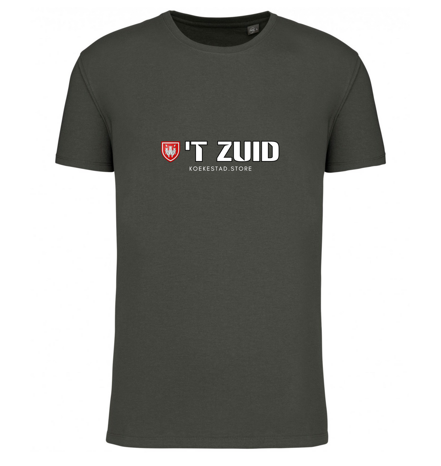 Premium T-Shirt - T ZUID wijk - 100 % Biokatoen Unisex