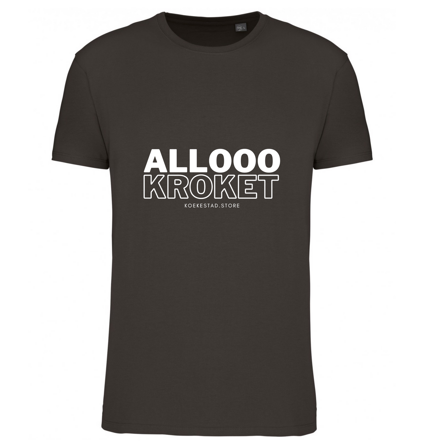 Premium T-Shirt - Allooo kroket - 100 % Biokatoen Unisex