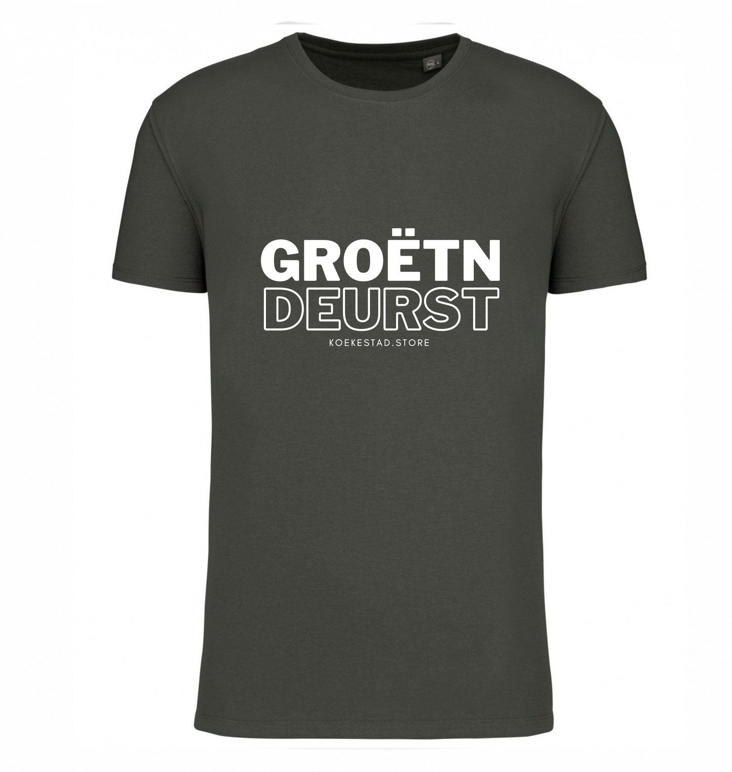 Premium T-Shirt - Groëtn Deurst - 100 % Biokatoen Unisex