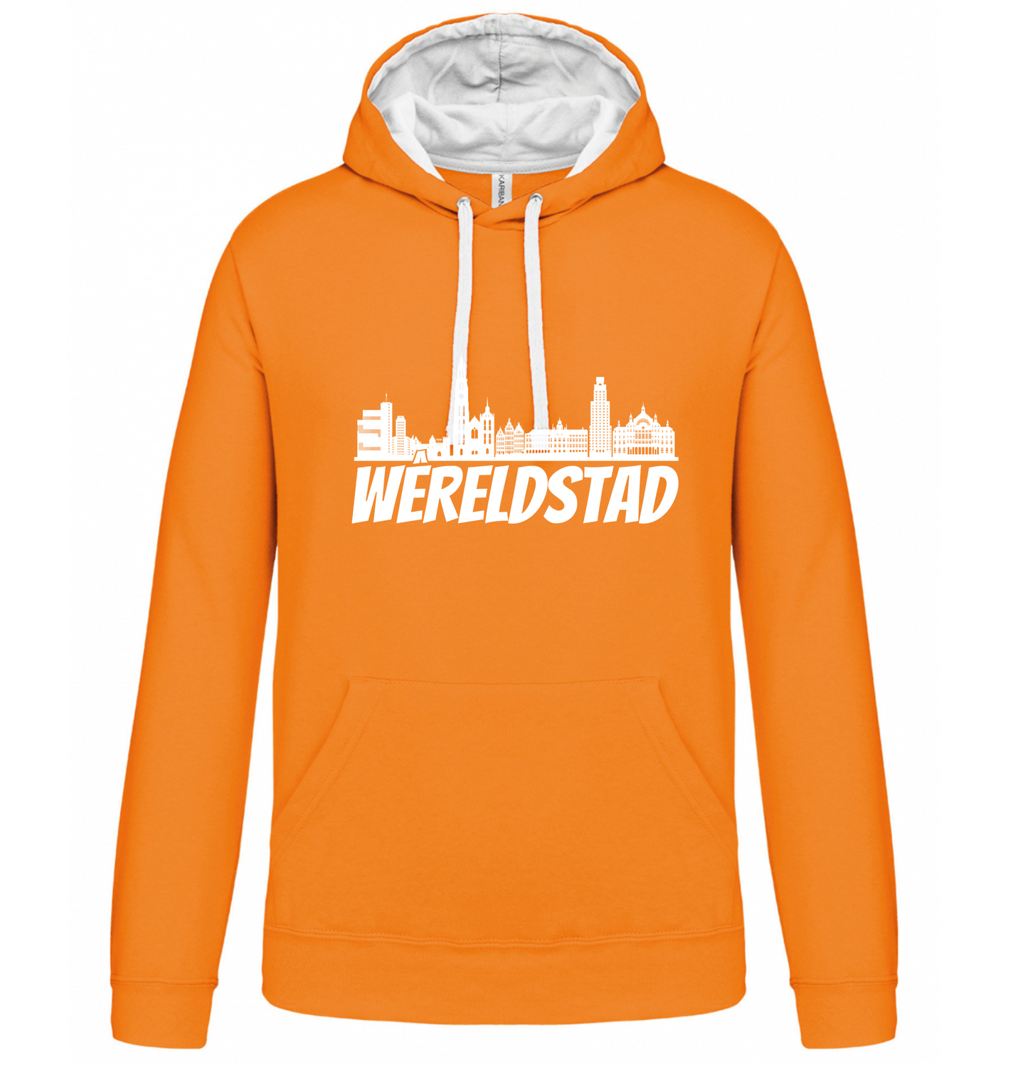 Hoodie Wêreldstad - Skyline Antwerpen
