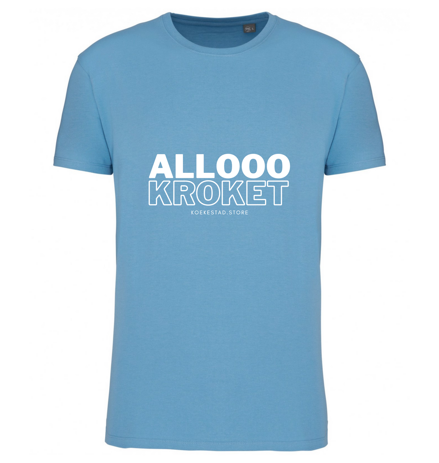 Premium T-Shirt - Allooo kroket- 100 % Biokatoen Unisex