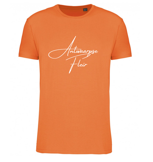 Premium T-shirt Antwaarpse Fleir - 100% Biokatoen Unisex