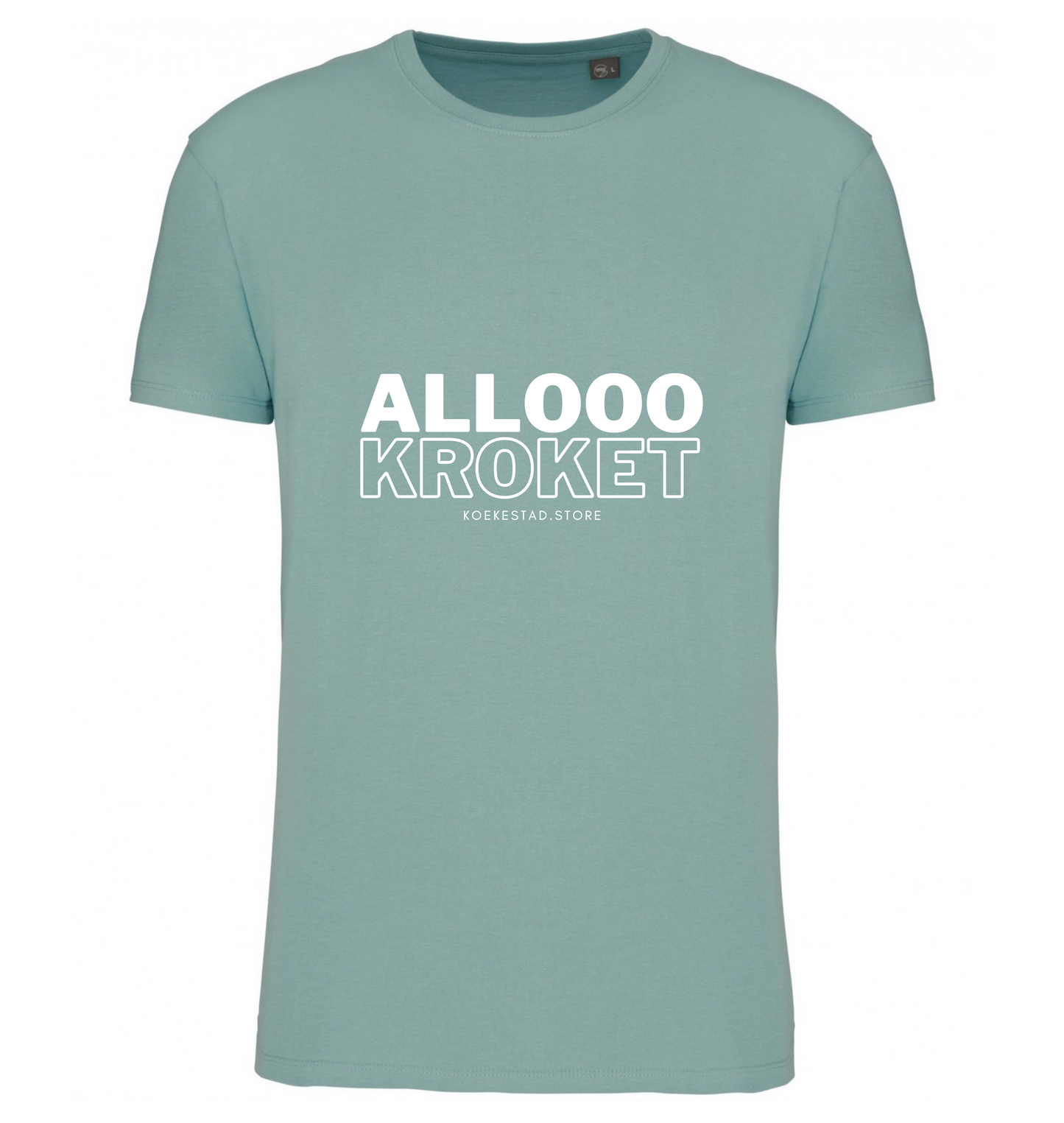 Premium T-Shirt - Allooo kroket - 100 % Biokatoen Unisex