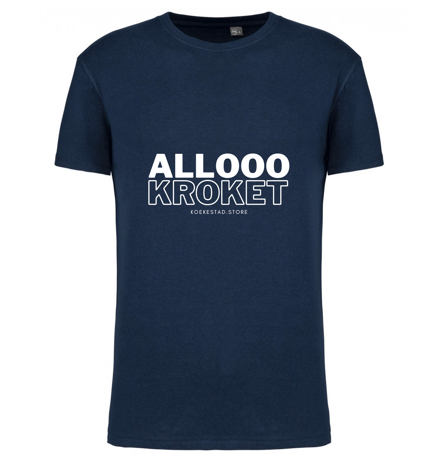 Premium T-Shirt - Allooo kroket - 100 % Biokatoen Unisex