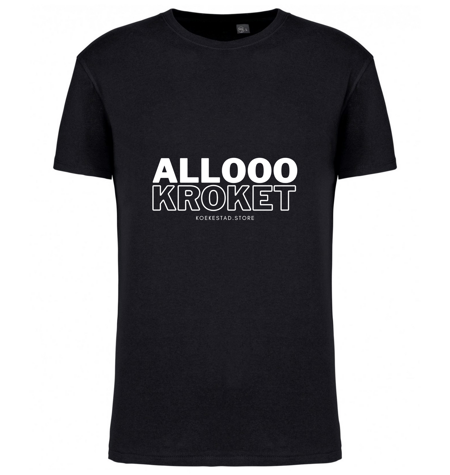 Premium T-Shirt - Allooo kroket- 100 % Biokatoen Unisex
