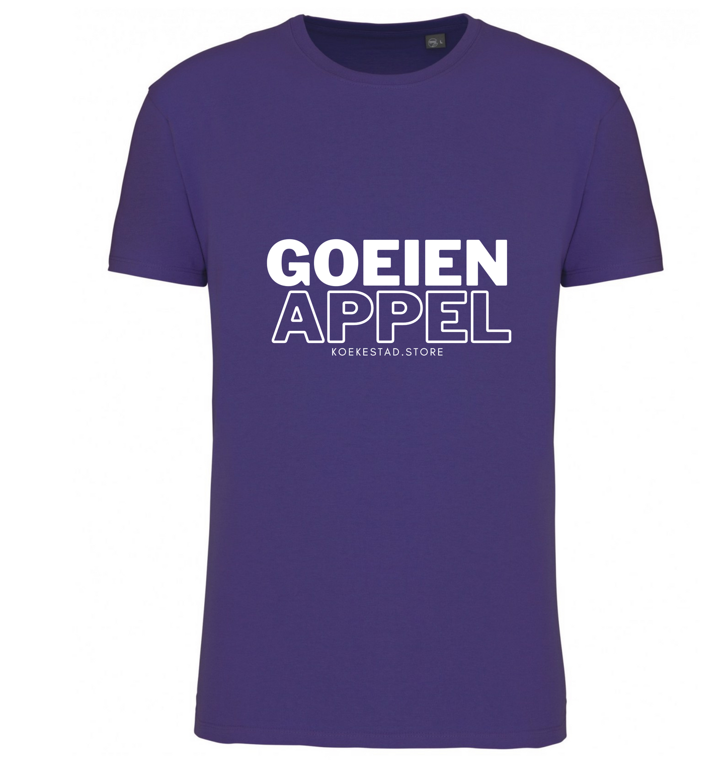 Premium T-Shirt - Goeien Appel - 100 % Biokatoen Unisex
