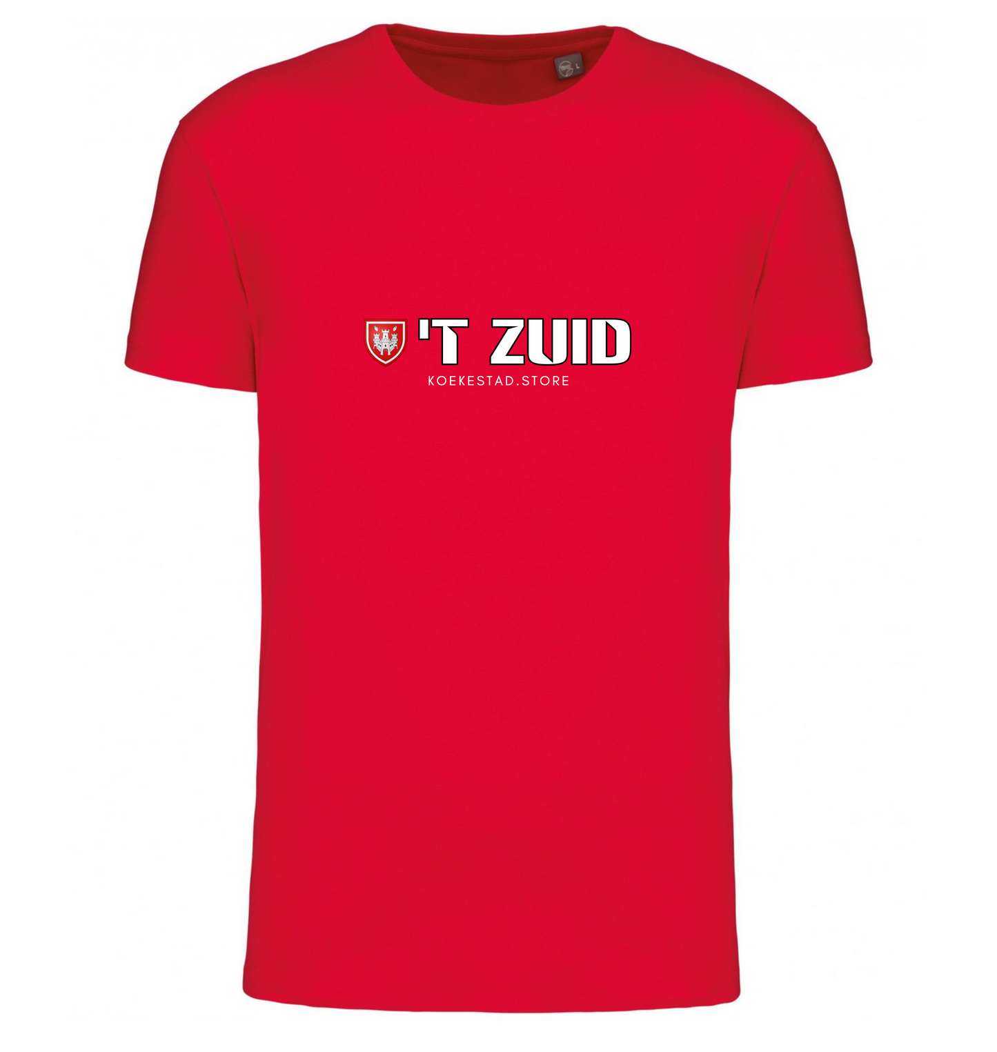 Premium T-Shirt - T ZUID wijk - 100 % Biokatoen Unisex