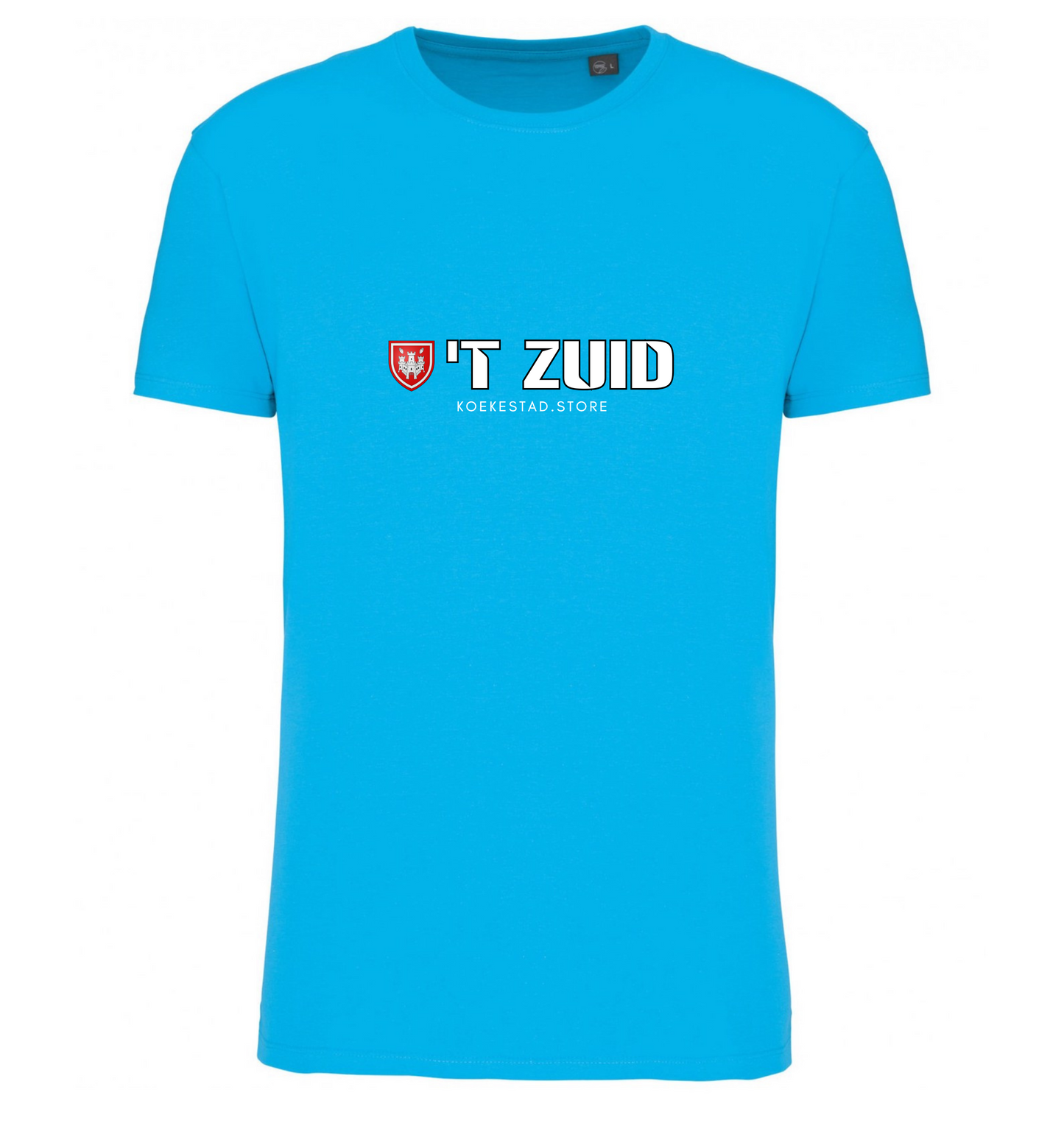 Premium T-Shirt - T ZUID wijk - 100 % Biokatoen Unisex