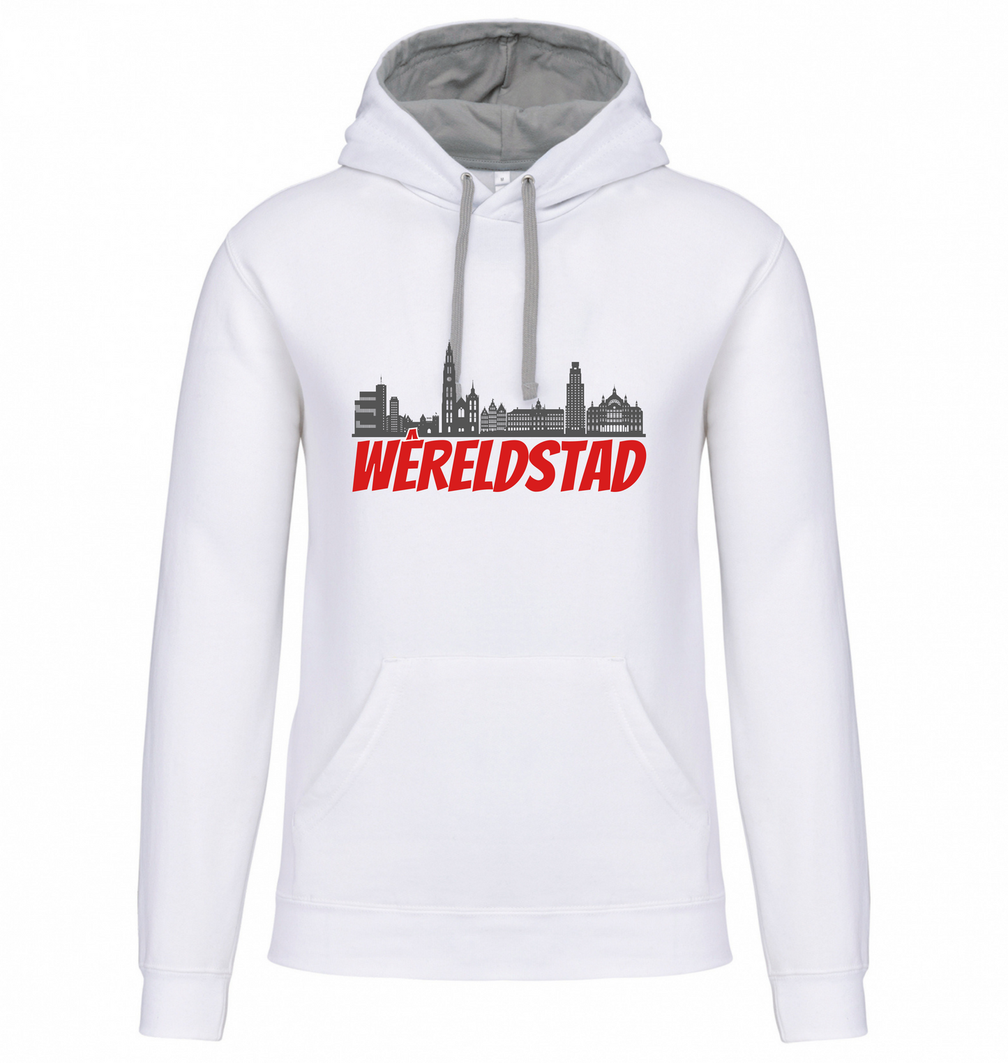 Hoodie Wêreldstad  - Antwerp Skyline
