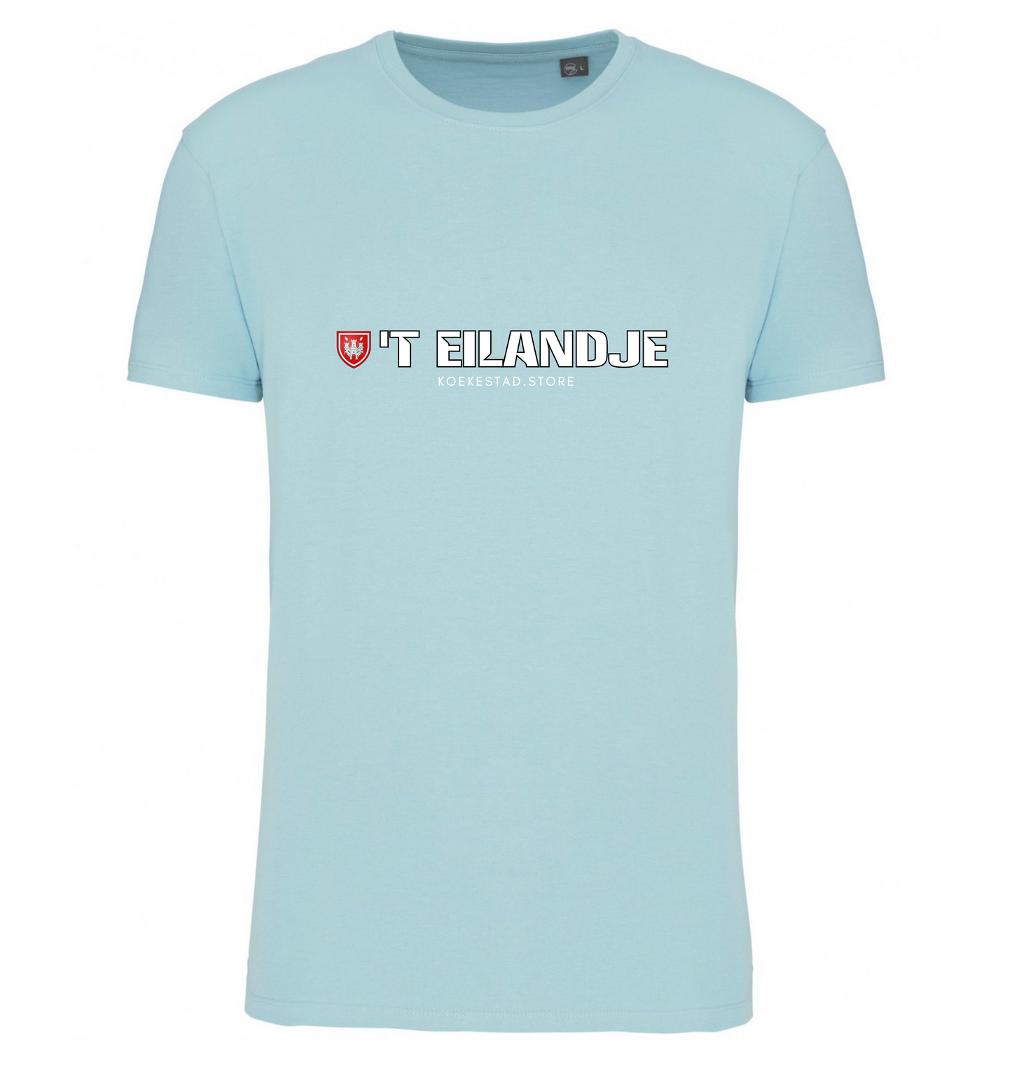 Premium T-Shirt - T EILANDJEwijk - 100 % Biokatoen Unisex